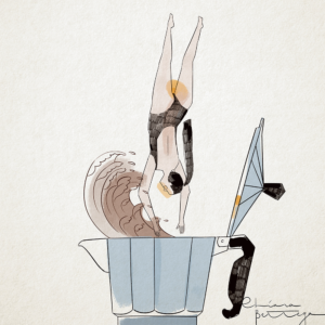 Tuffo nel Caffè 20x20